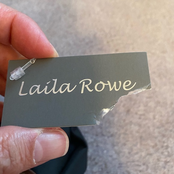 Laila Rowe nylon & leather key ring change purse - Picture 5 of 5